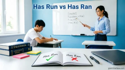 Has Run vs Has Ran