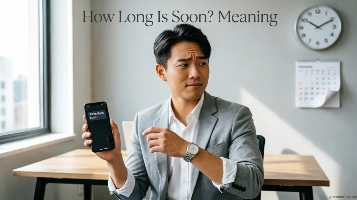 How Long Is “Soon”? Meaning