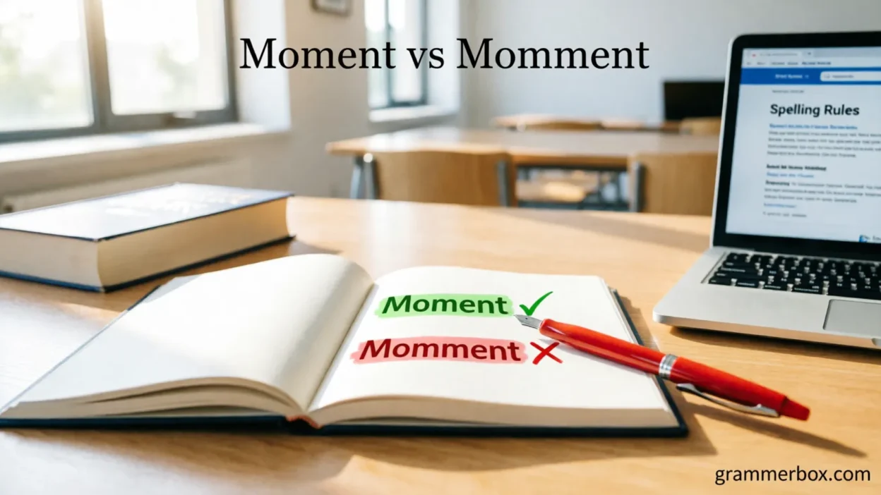 Moment vs Momment