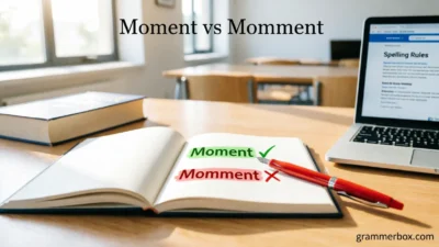 Moment vs Momment