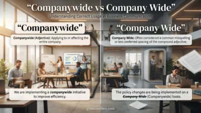 Companywide vs Company Wide