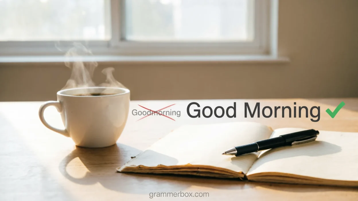Good Morning or Goodmorning