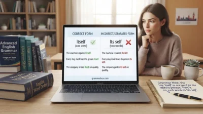 Itself vs Its Self