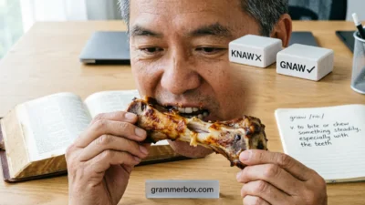 Knaw or Gnaw