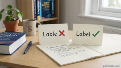 Lable or Label