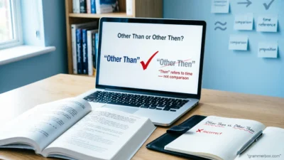 Other Than or Other Then