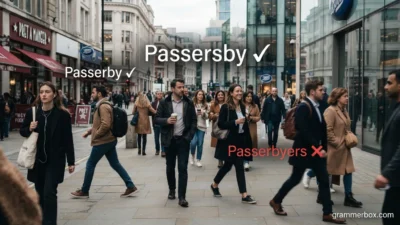 Passersby vs Passerbyers vs Passerby