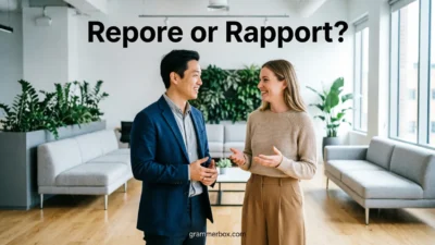 Repore or Rapport