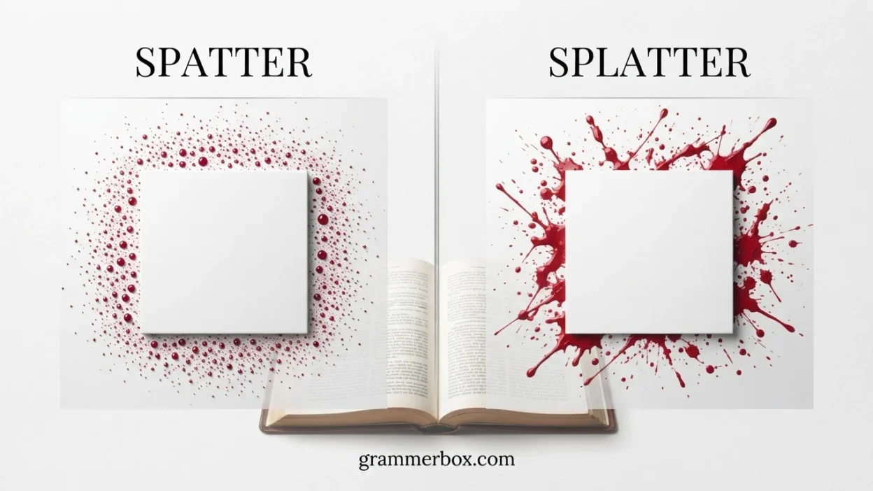 Spatter vs Splatter