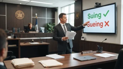 Suing or Sueing