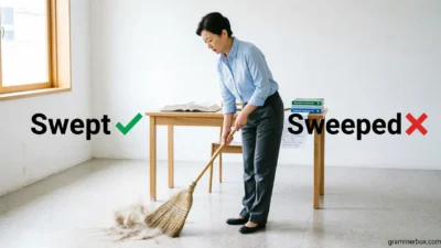 Swept vs Sweeped