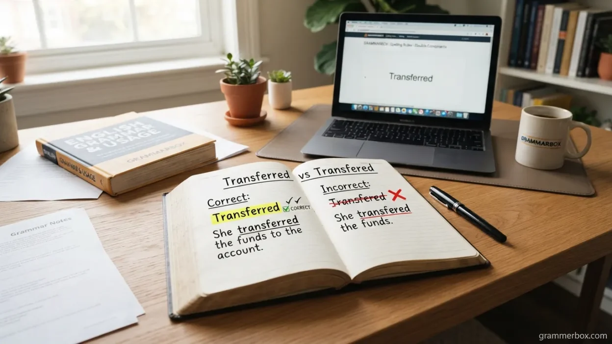 Transferred vs Transfered