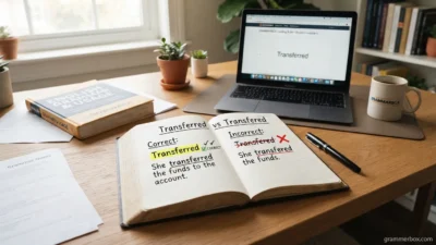 Transferred vs Transfered
