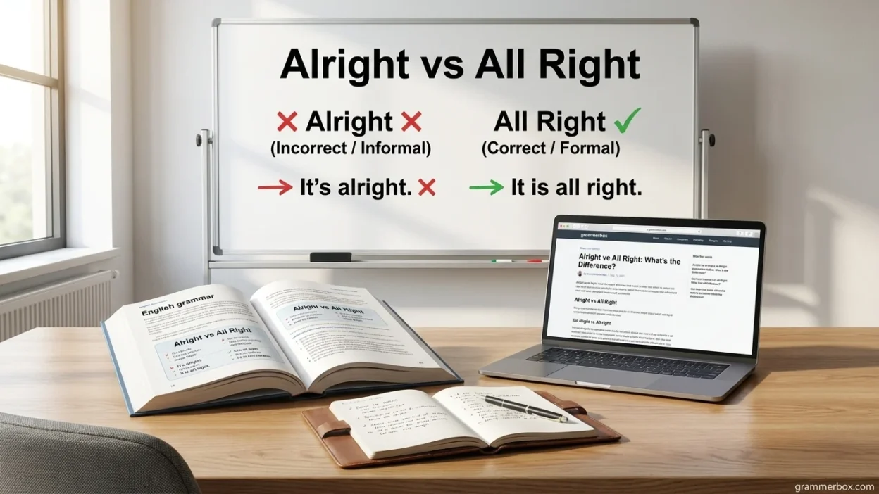 Alright vs All Right