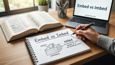 Embed vs Imbed
