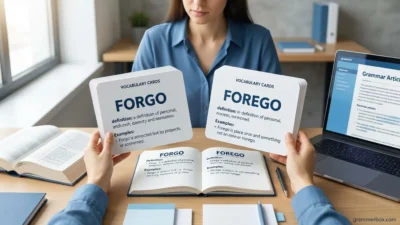 Forgo vs Forego