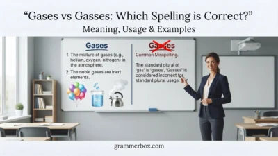 Gases vs Gasses