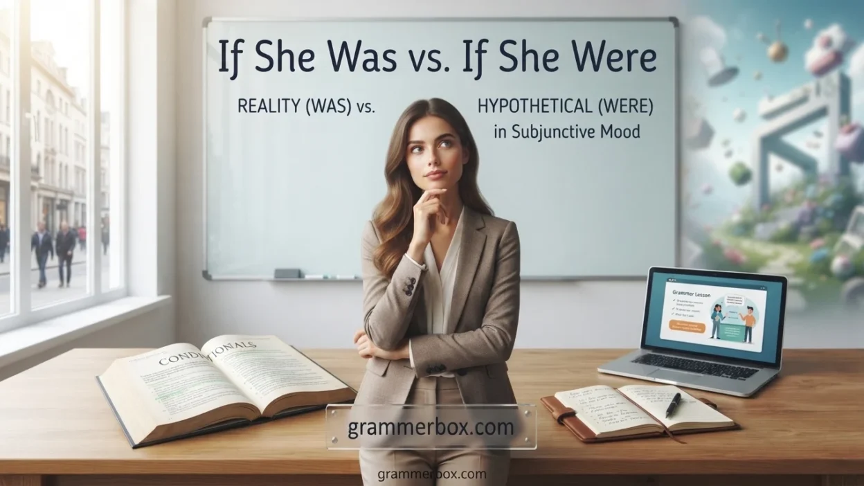 If She Was vs. If She Were