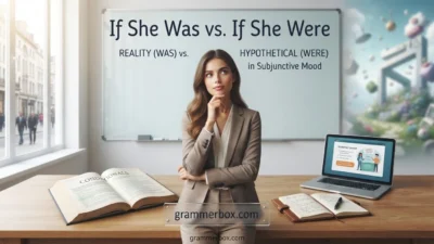 If She Was vs. If She Were