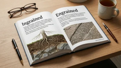 Ingrained vs Engrained