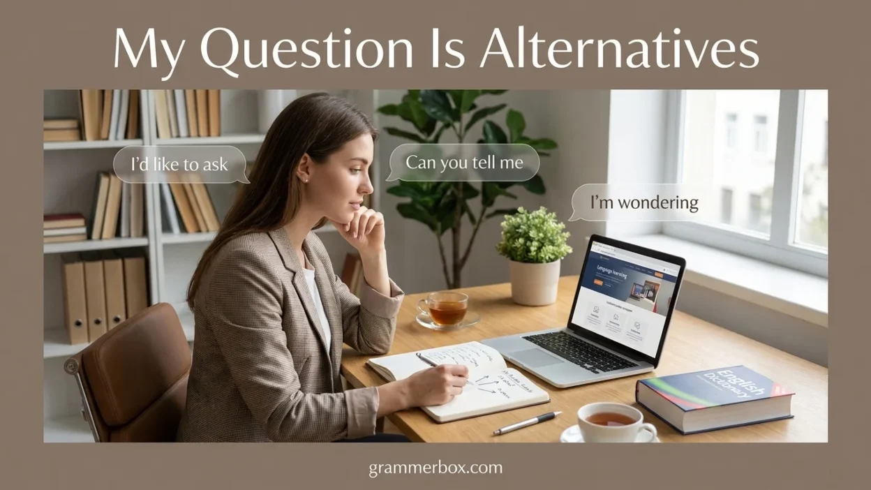 My Question Is Alternatives