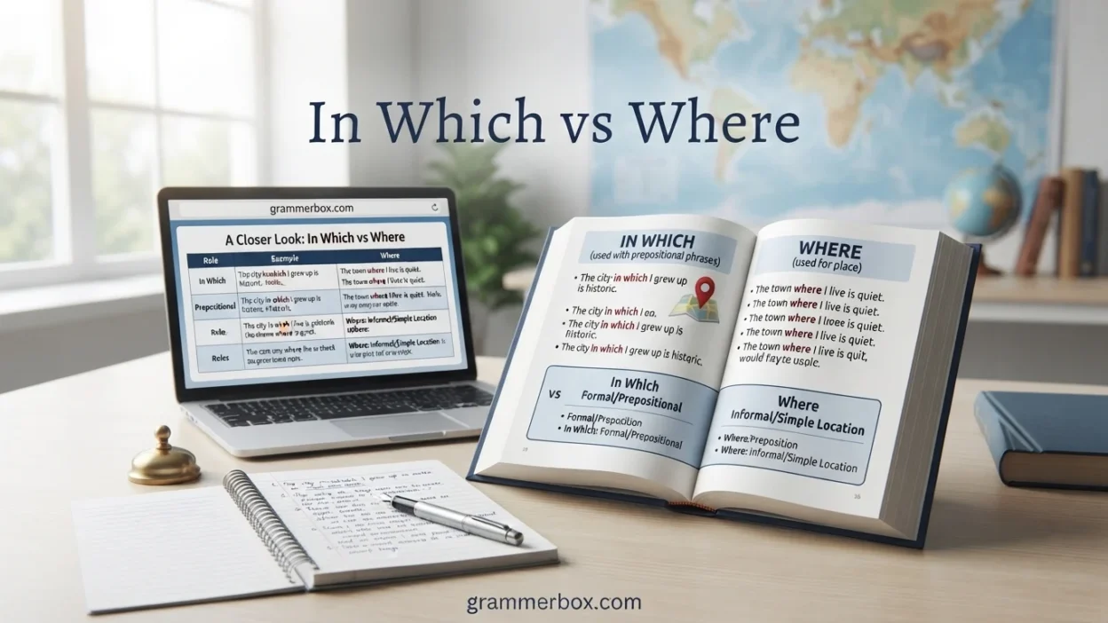 In Which vs Where