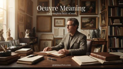Oeuvre Meaning