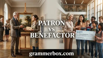 Patron vs Benefactor