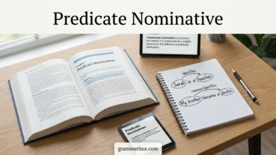 Predicate Nominative