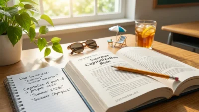 Summer Capitalization Rule