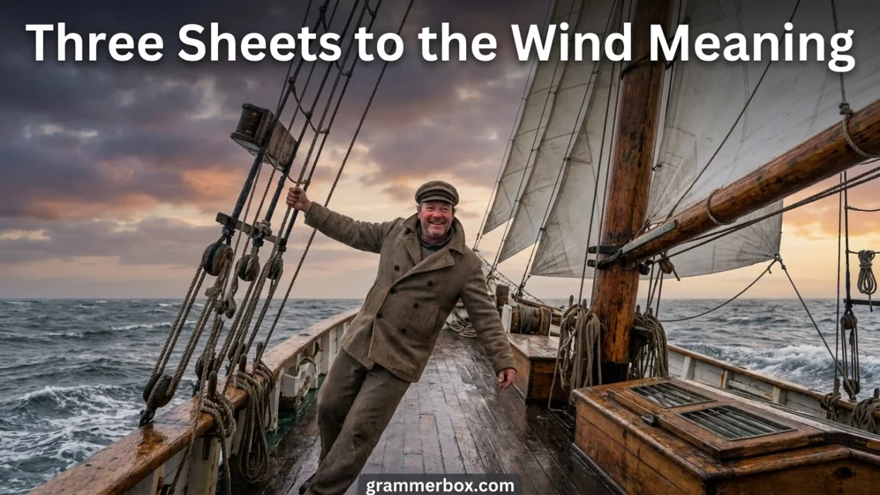 Three Sheets to the Wind Meaning