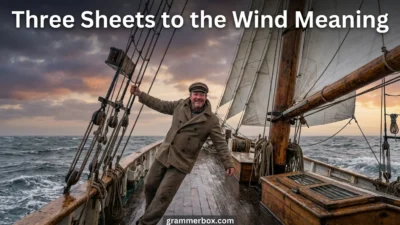 Three Sheets to the Wind Meaning
