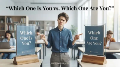 Which One Is You vs. Which One Are You