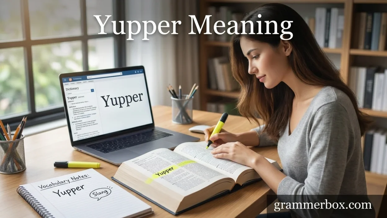 Yupper Meaning