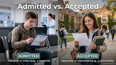 Admitted vs. Accepted