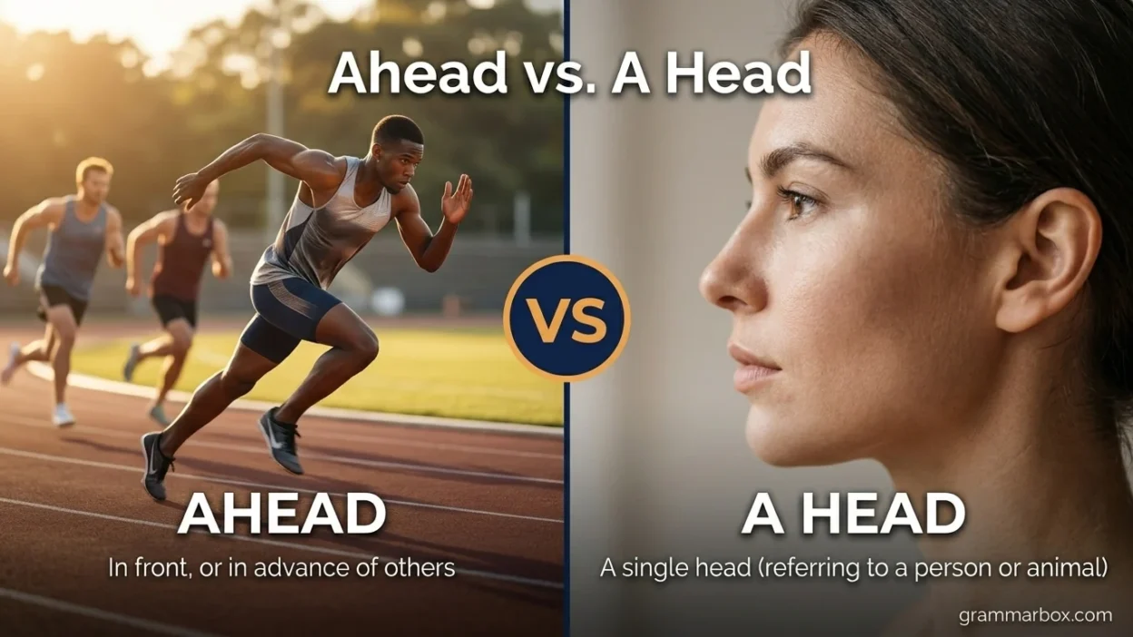 Ahead vs. A Head