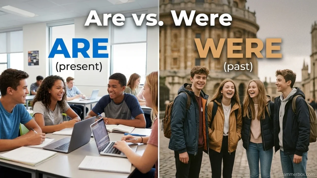 Are vs. Were