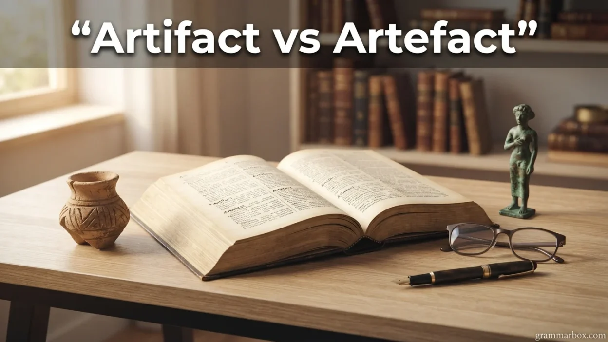 Artifact vs Artefact