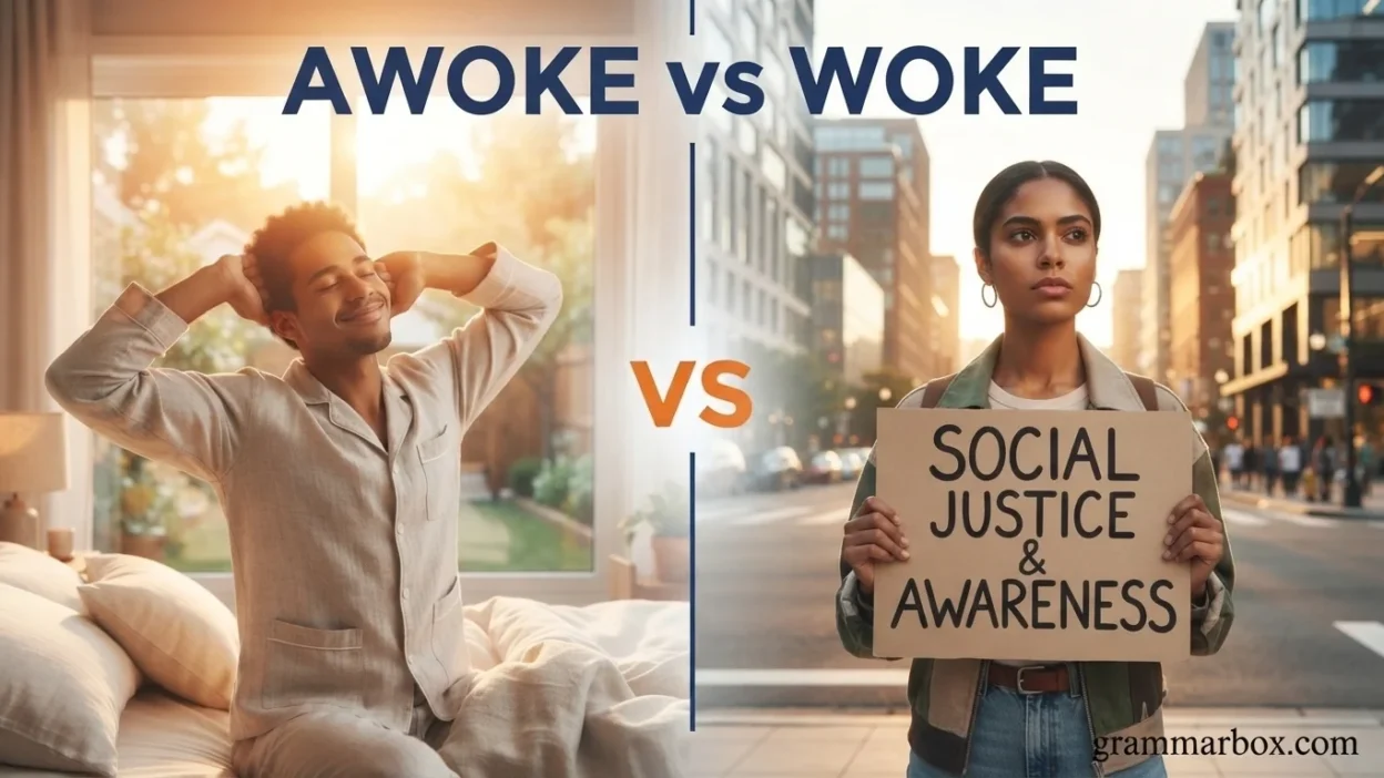 Awoke vs Woke