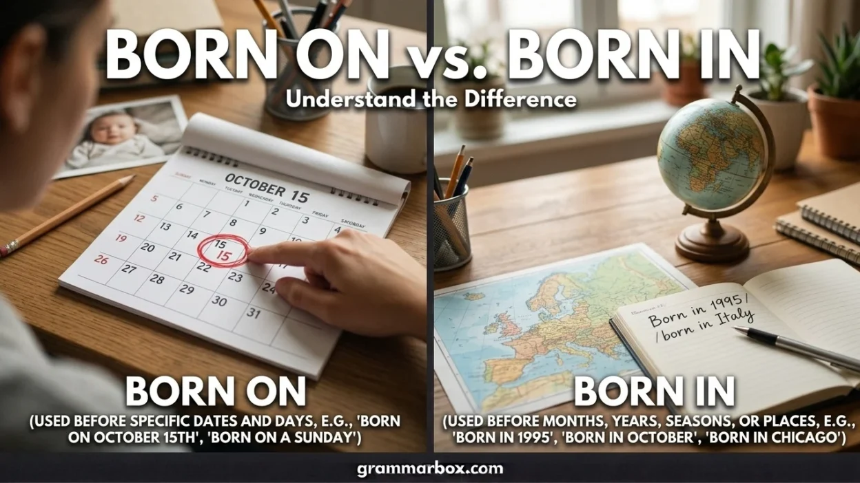 Born In vs. Born On