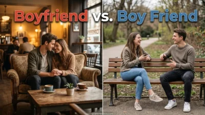 Boyfriend vs. Boy Friend