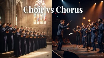 Choir vs Chorus