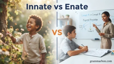 Innate vs Enate