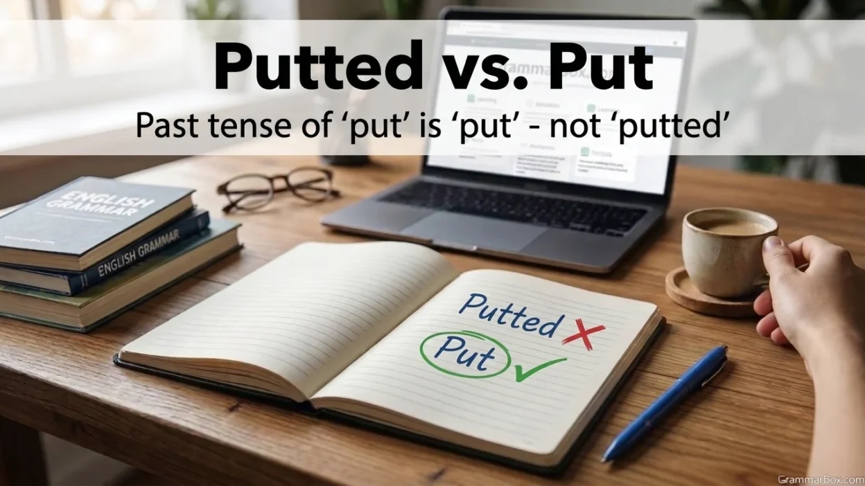 Putted vs. Put