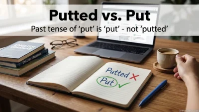 Putted vs. Put