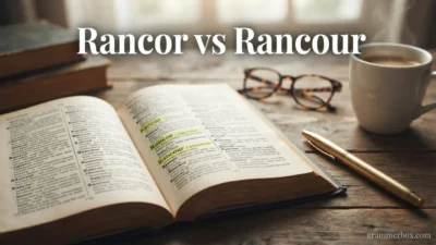 Rancor vs Rancour