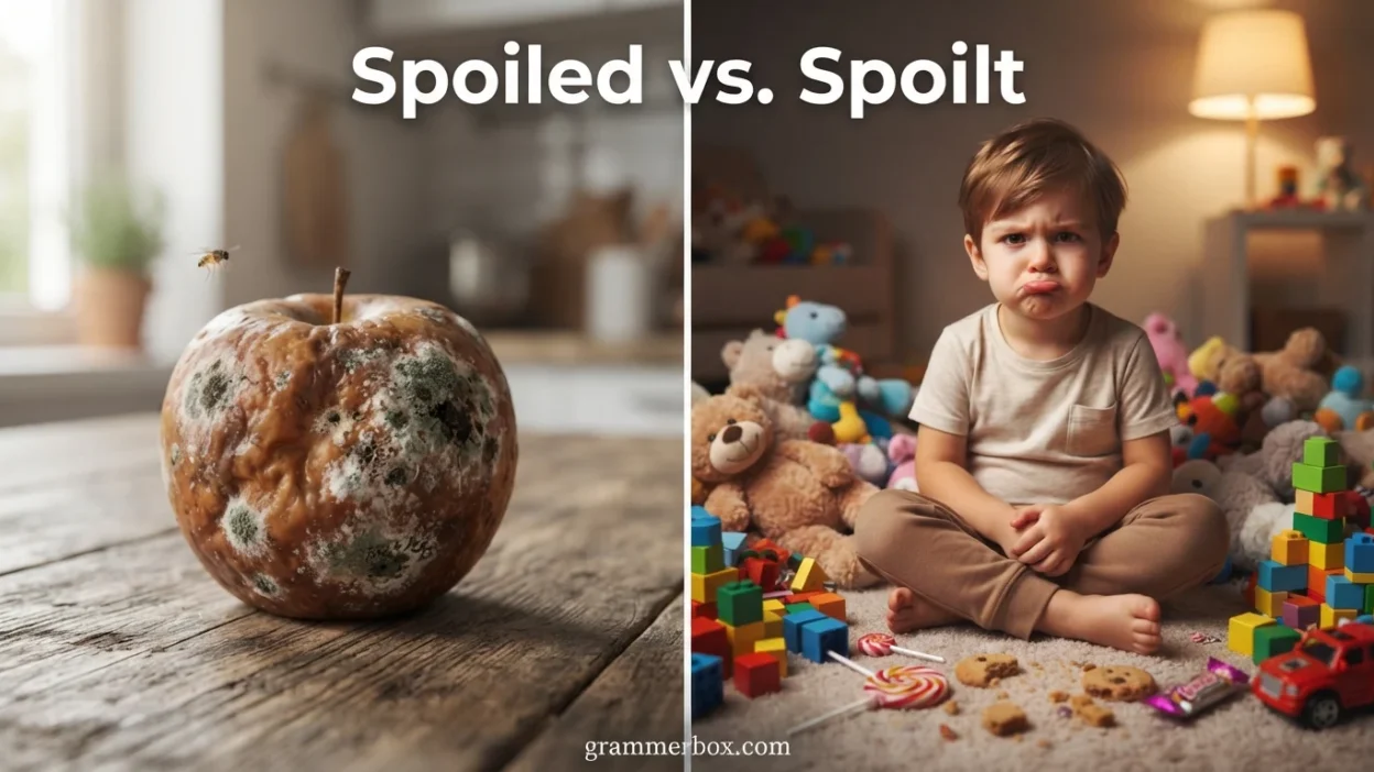 Spoiled vs. Spoilt