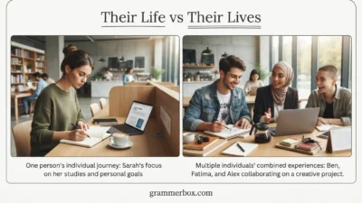 Their Life vs Their Lives